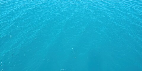 Obraz premium Ocean views from above on a light blue background, landscape, aerial photography, beach views