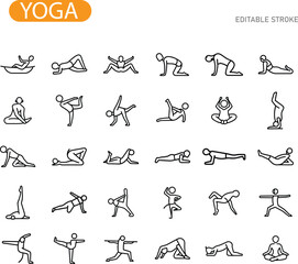 Yoga Poses Guide Asanas, Stretching, Flexibility, Fitness, Wellness