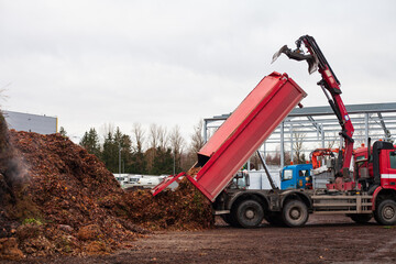 Green Waste Recycling at the city landfil