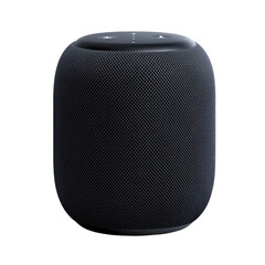 Obraz premium Digital Smart Speaker for Modern Homes Transparent PNG background.