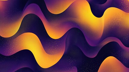 Fototapeta premium Sharp abstract shapes and vivid tones create a dynamic retro wallpaper backdrop