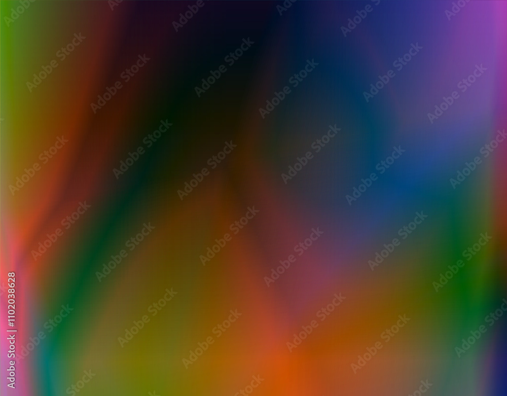 Poster 3d rendering of cool futuristic kaleidoscope patterns, abstract chaotic kaleidoscope psychedelic bac
