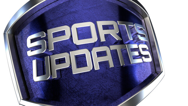 Sport updates News Can be used as design for television news, Internet media, landing page.

