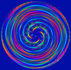 Colorful light wheel texture, moving circles for a pretty background.