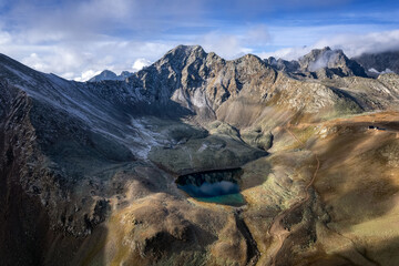 Mountain landscapes of the Caucasus, Russia