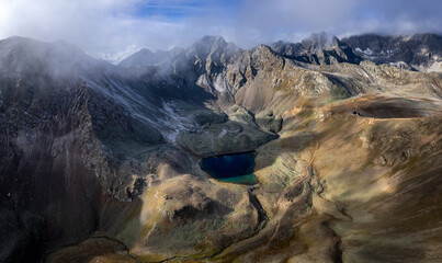 Mountain landscapes of the Caucasus, Russia