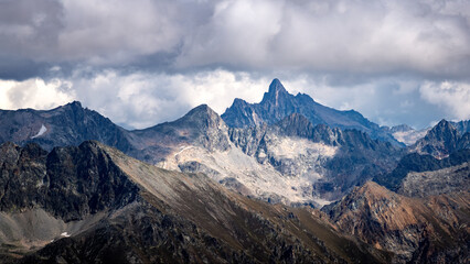 Mountain landscapes of the Caucasus, Russia
