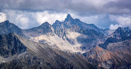 Mountain landscapes of the Caucasus, Russia