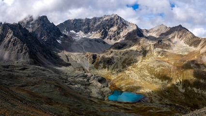 Mountain landscapes of the Caucasus, Russia