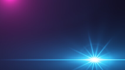 abstract purple light background.Red and blue light rays background	