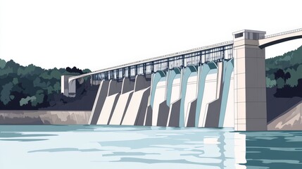 Smooth Water Reservoir Design with Relaxed Tones