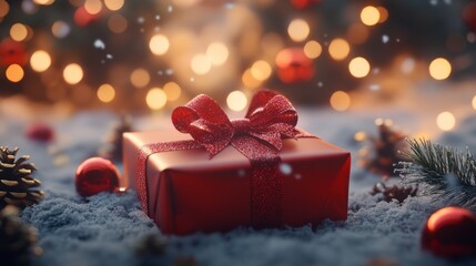 christmas greeting card hyper realistic  " ai generator "