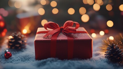christmas greeting card hyper realistic  " ai generator "