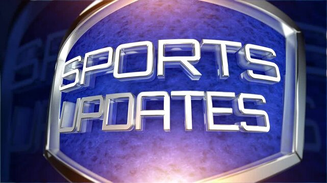 Sport updates News Can be used as design for television news, Internet media, landing page.