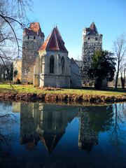 Fototapeta premium Austria, Pottendorf Castle and Park