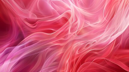 Obraz premium Abstract Red and Pink Swirling Background
