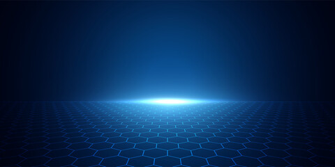 Abstract blue light trails on dark background. Retro background.
Retro futuristic neon line background, 80s design perspective distorted plane landscape composed of crossed neon lights.