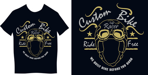 Typography t-shirt design 