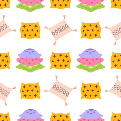 pillows pattern soft textile