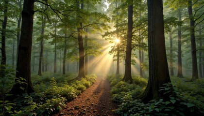 Dawn Forest with Subtle SAT Data