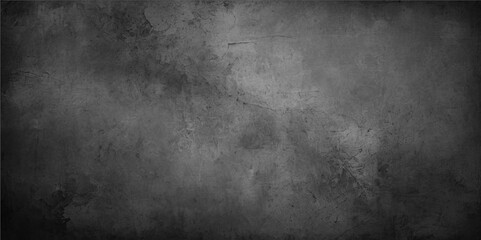 Dark grey textured concrete wall background, Dark textured grey wall closeup