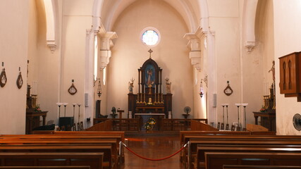 interior of church