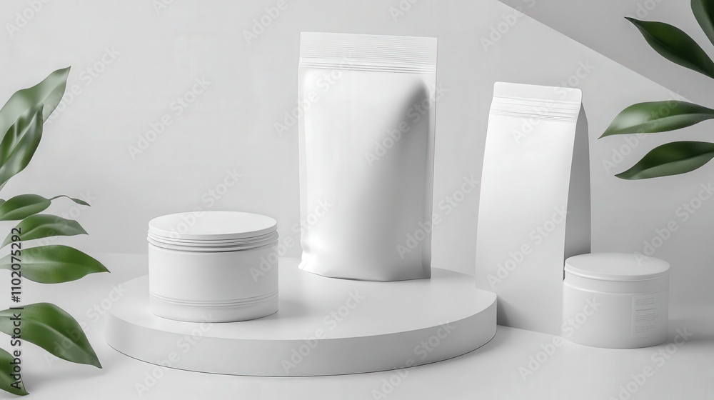 Poster sleek branding product mockup minimalist studio photorealistic design modern environment eye-level v