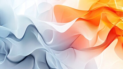 Fototapeta premium Abstract Vector Background Design with Flowing Colorful Waves