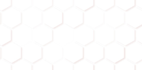 Fototapeta premium Abstract cube hexagon shape background. Vector banner design. Seamless pattern background, Abstract pattern background decorative graphic design wallpaper background for your design.