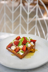 Breakfast and brunch menu