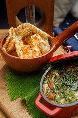 Breakfast and brunch menu