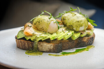 Breakfast and brunch menu