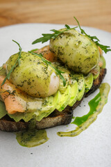 Breakfast and brunch menu