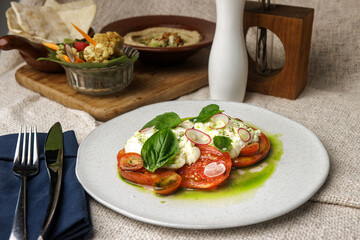 Breakfast and brunch menu