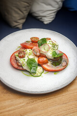 Breakfast and brunch menu