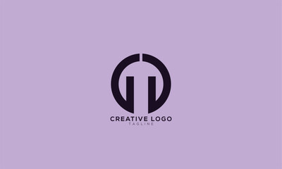 TO OT GG Abstract initial monogram letter alphabet logo design