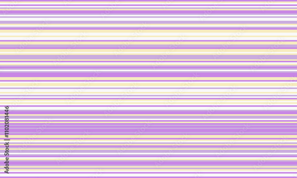 Poster geometric stripes seamless vector pattern with horizontal lines in varied colours, creating an abstr