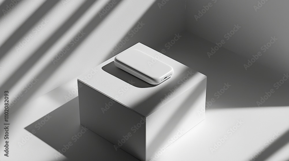 Poster Sleek product prototype presentation studio setting high-quality image minimalist environment creative perspective
