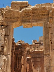 Baalbek is a large archaeological complex encompassing the ruins of an ancient Roman town in eastern Lebanon.