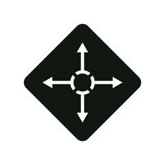 Scalability, big data, flexibility icon