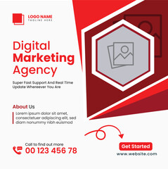 Digital Marketing  Agency Social Media Banner Design 