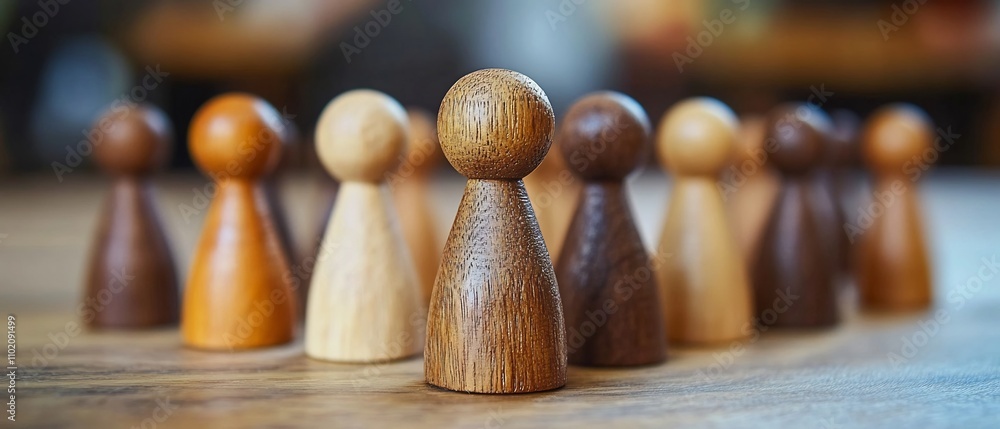 Poster optimized talent selection and recruitment processes featuring streamlined procedures and strategic 