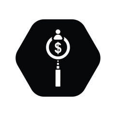 Search, Find, zoom icon, Print