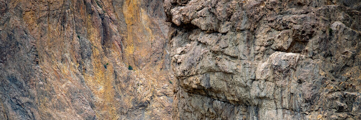 Rocks of la buitrera canyon, piedra parada, chubut, argentina