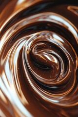 Swirl of chocolate