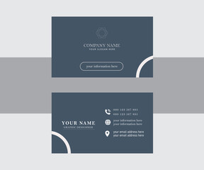 Modern business card design simple design and professional  card with unique  design for business attractive editable business card print ready file.