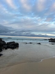 beach at sunset