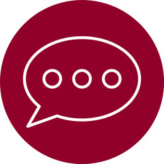 Chat Bubble icon Design