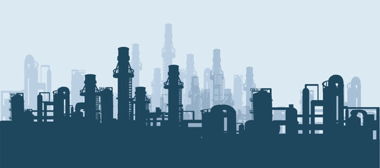 Morning Power Plant