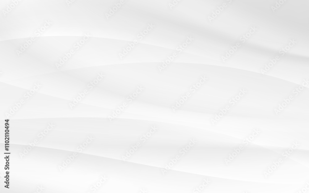 Poster elegant white abstract background with smooth flowing lines for modern and minimalist designs
